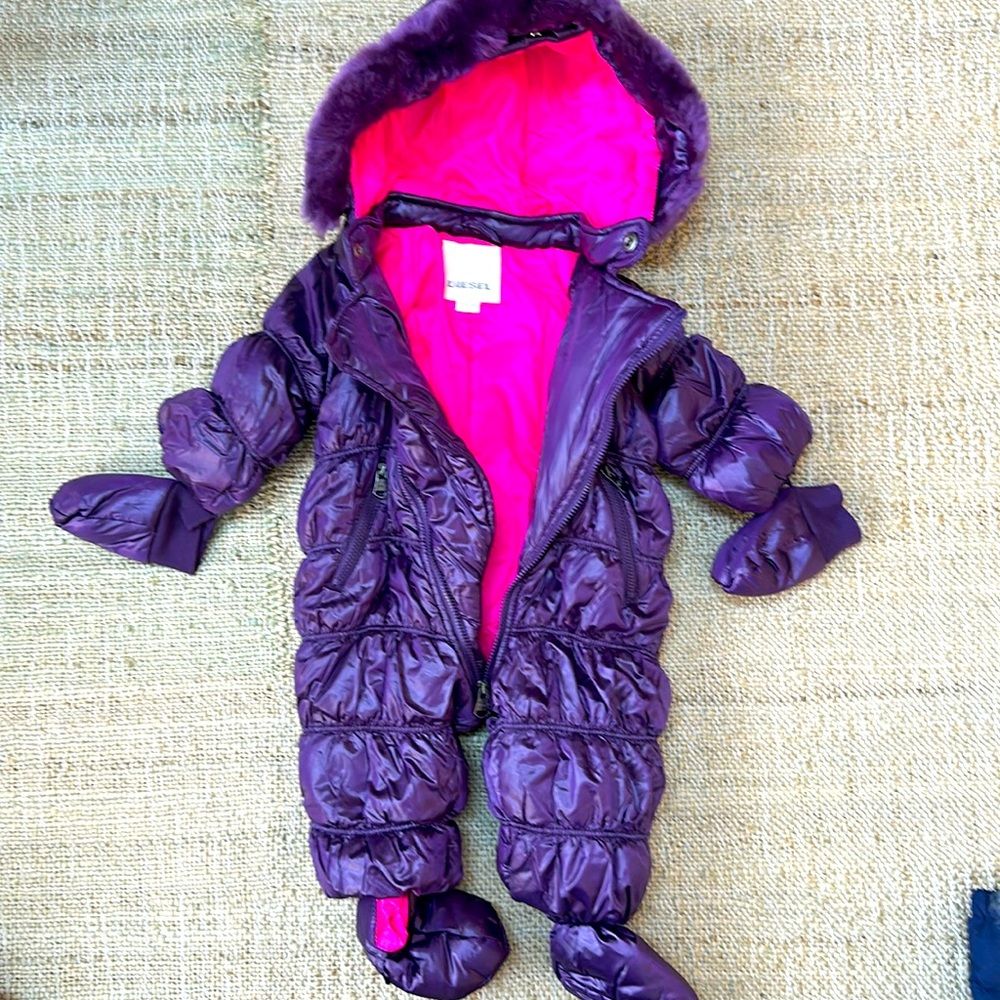 Diesel baby winter snowsuit